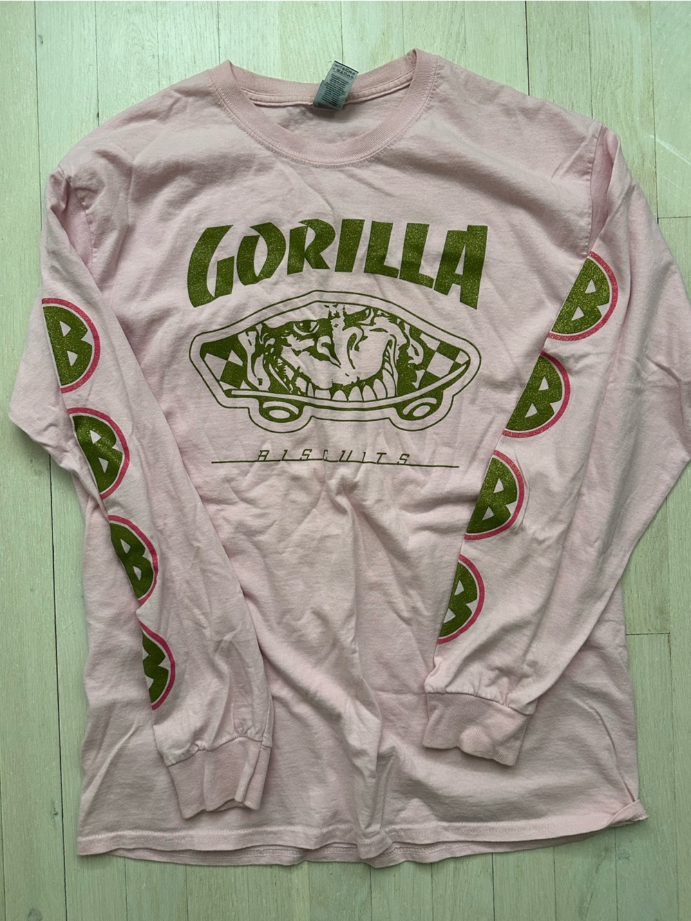 Gorilla Biscuits Pink Long sleeve